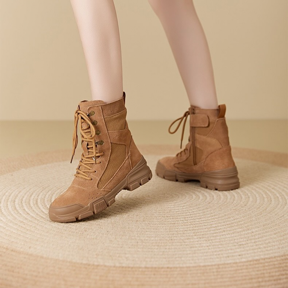 Thick-soled Work Boots