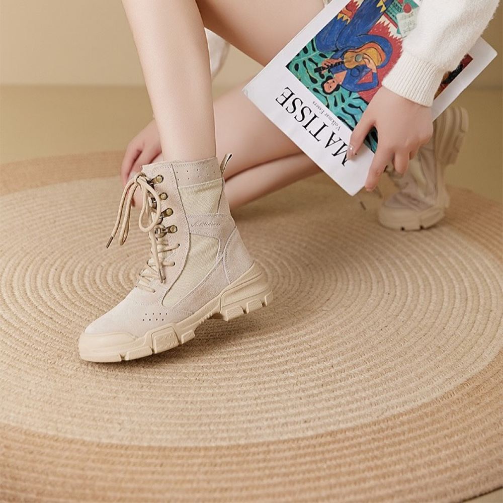 Thick-soled Work Boots