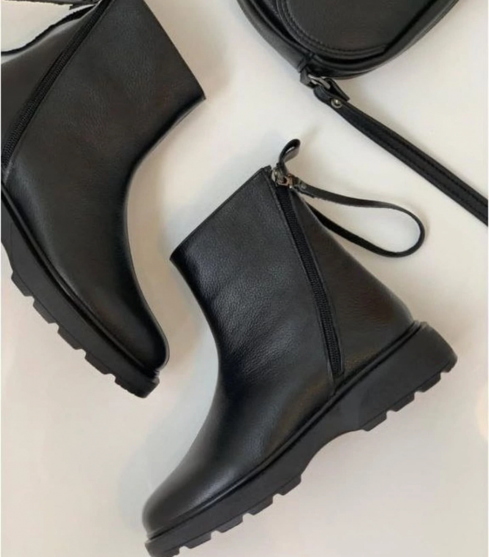 Genuine Leather Martin Boots