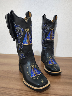 Embroidered Vintage Boots