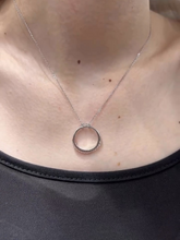 Geometric Hoop Necklace
