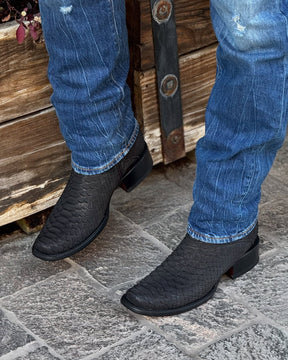 Handmade Leather Python Cowboy Boots
