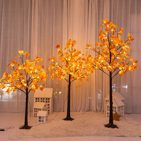 LED Simulation Maple Tree Lamp Usb Holiday Decorations