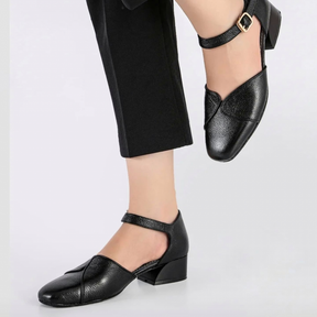 All-match Closed-toe Low-heeled Sandals