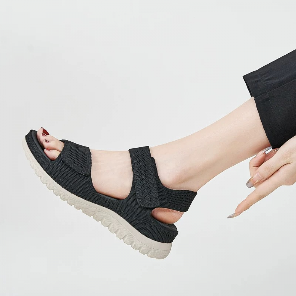 Sports and Leisure Velcro Hollow Sandals