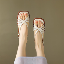 Vintage Woven Hollow Sandals