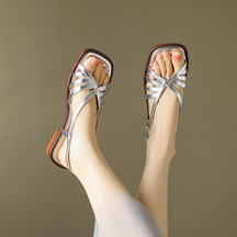 Vintage Woven Hollow Sandals