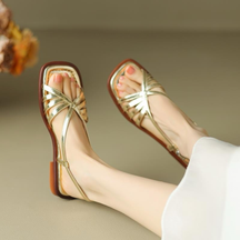 Vintage Woven Hollow Sandals