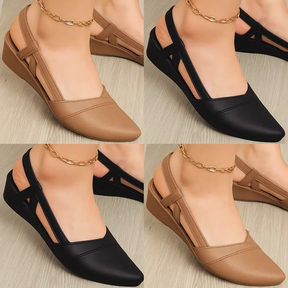 Comfortable Solid Color Closed Toe Shoes