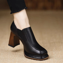 Retro Platform High Heels