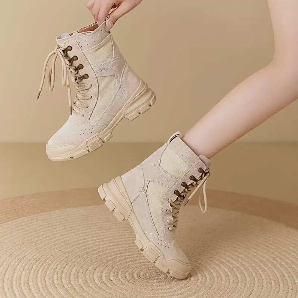 Thick-soled Work Boots