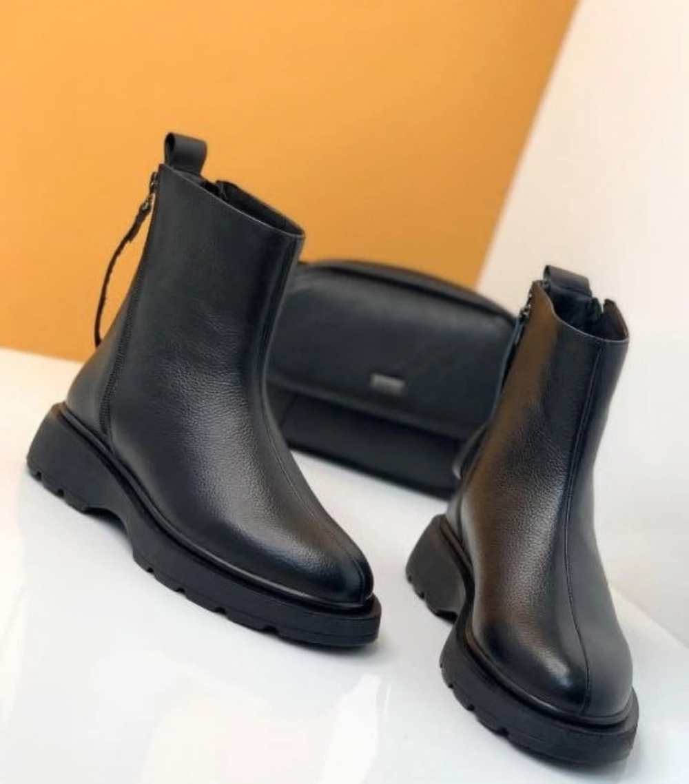 Genuine Leather Martin Boots