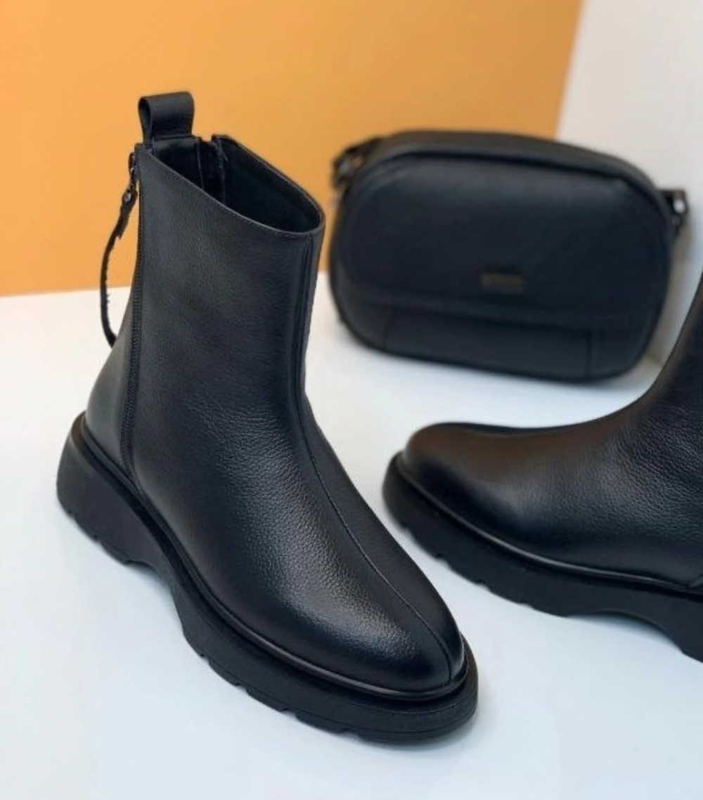 Genuine Leather Martin Boots