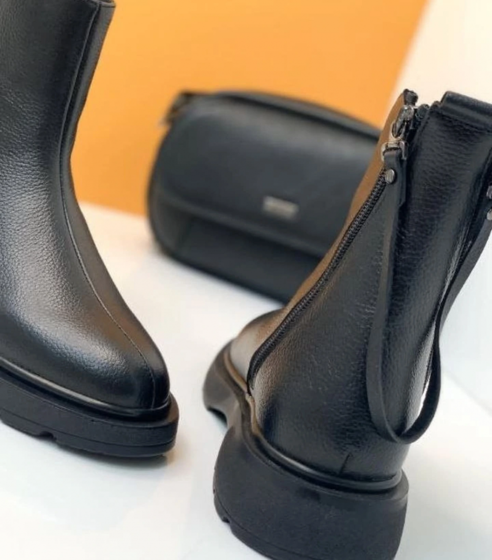 Genuine Leather Martin Boots