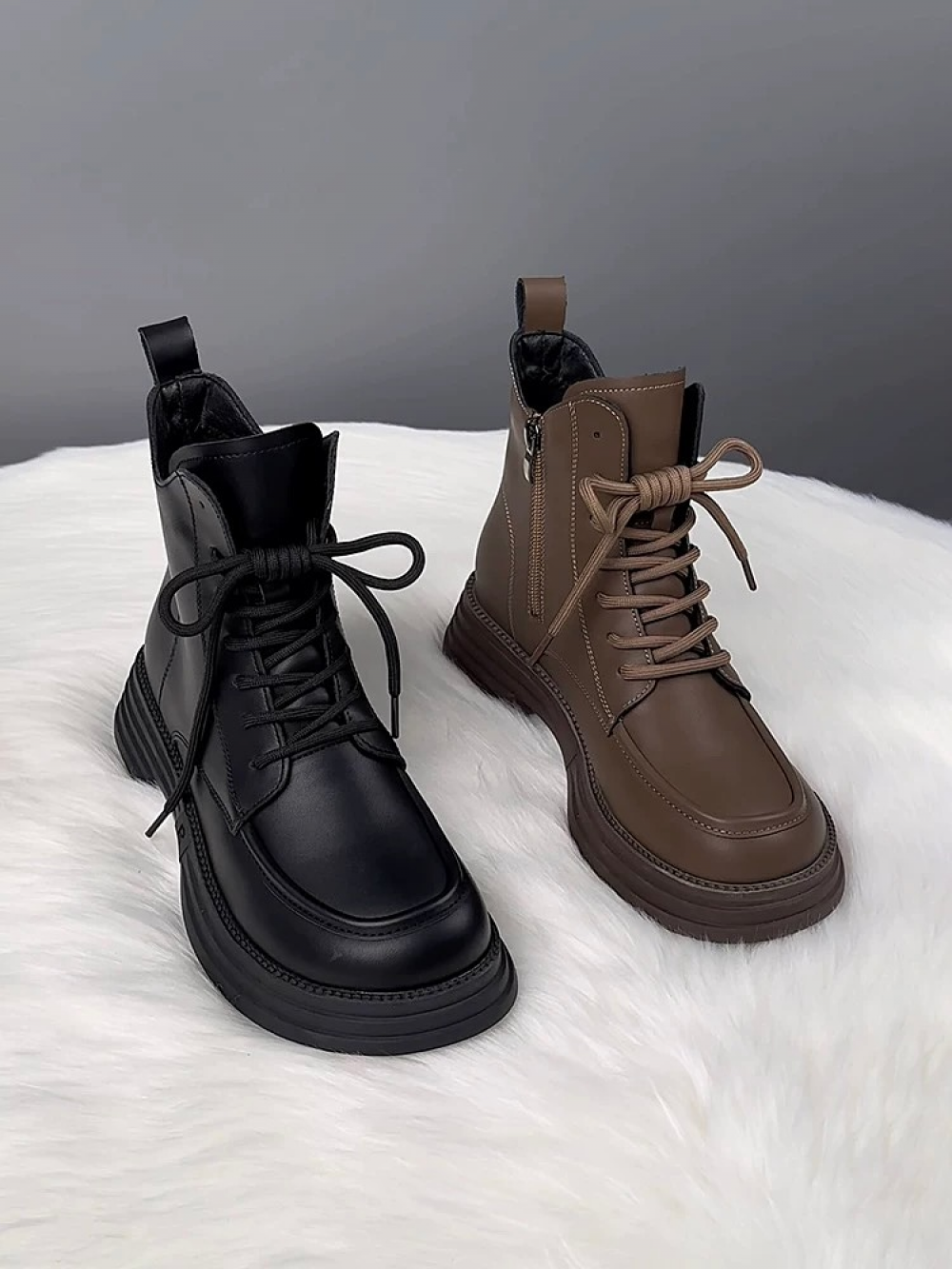 Flat Versatile Martin Boots