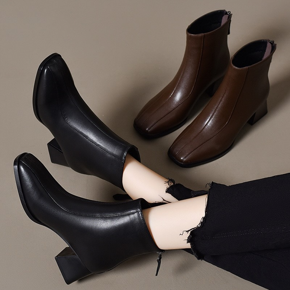 Square Toe Martin Boots