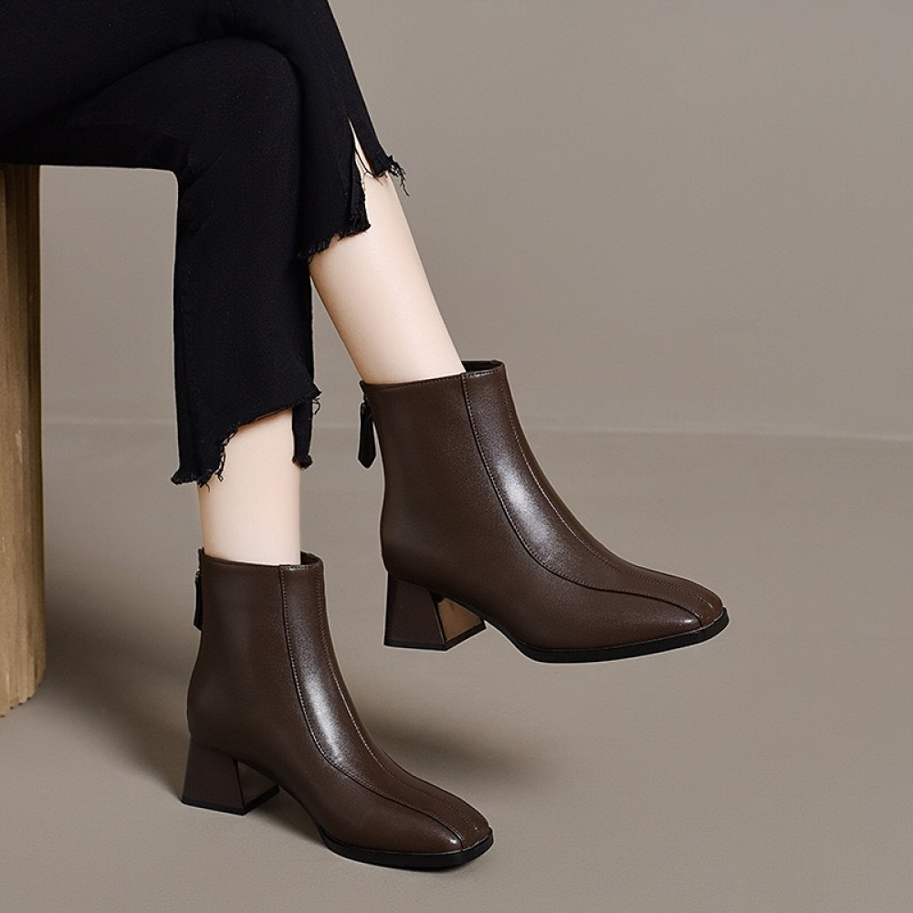 Square Toe Martin Boots