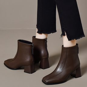 Square Toe Martin Boots