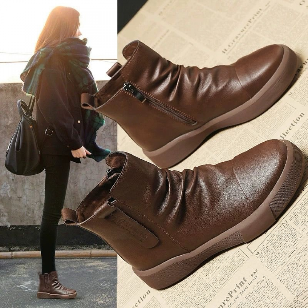 Versatile Casual Ankle Boots