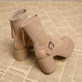 New Thick-heeled Martin Boots