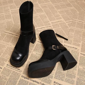 New Thick-heeled Martin Boots