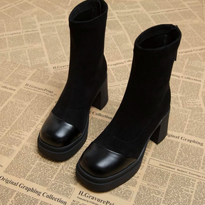New Thick-heeled Martin Boots