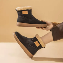 Warm Lambswool Plush Cotton Shoes