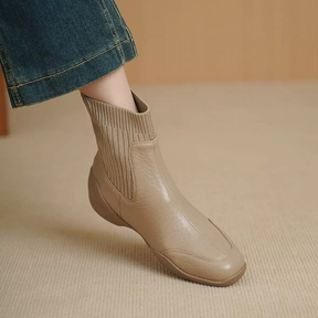 Retro Wool Stretch Boots