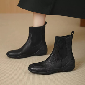 Retro Wool Stretch Boots