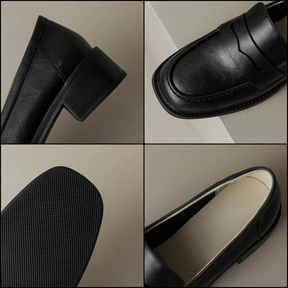 Soft-soled Slip-on Leather Shoes