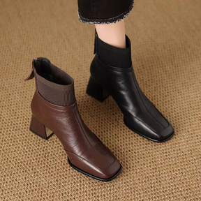 New Mid-heel Ankle Boots