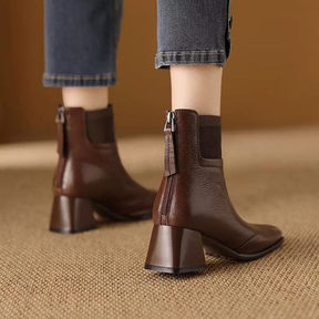 New Mid-heel Ankle Boots
