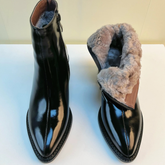 Genuine Leather Warm Wool Boots