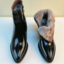 Genuine Leather Warm Wool Boots