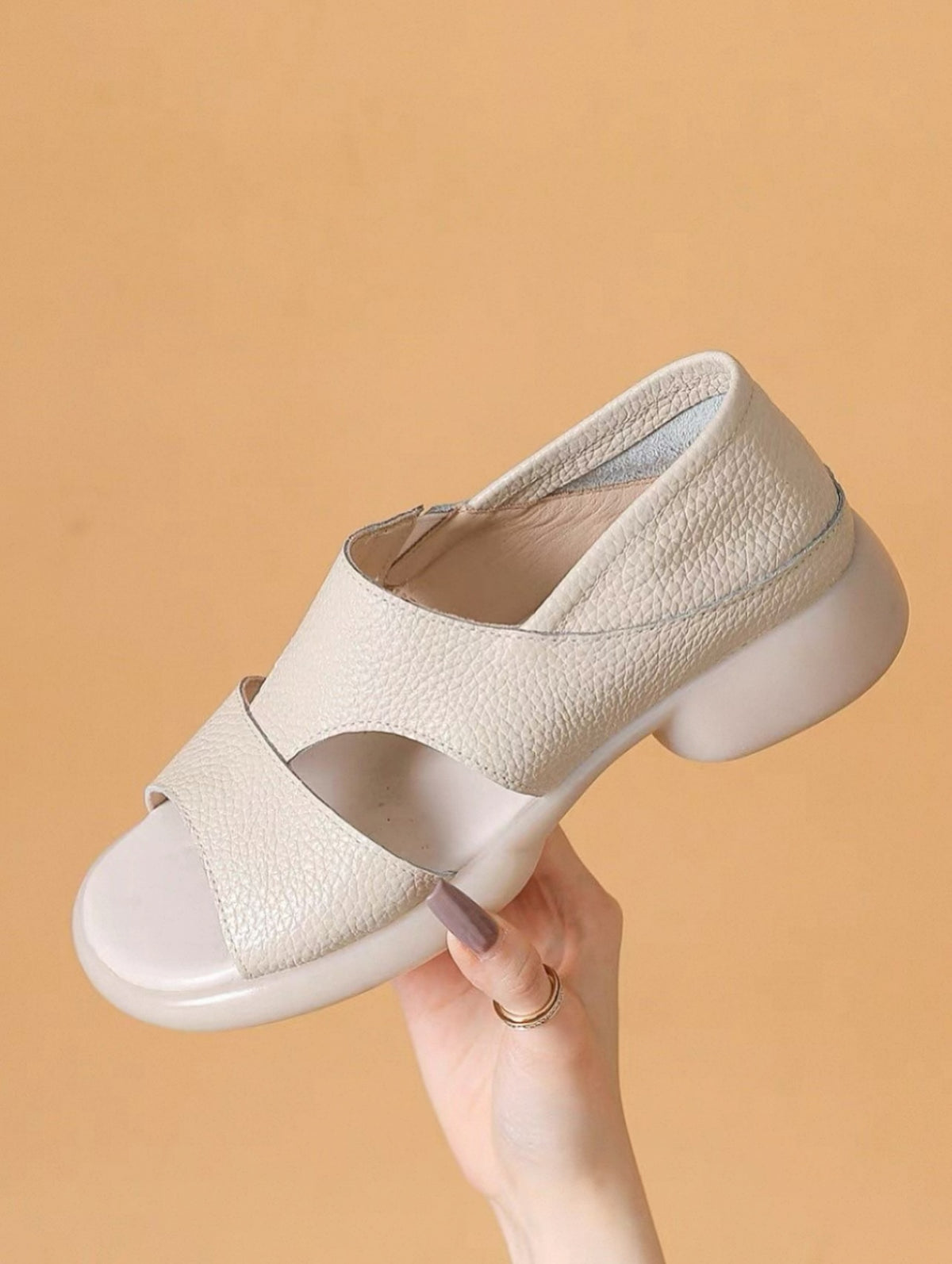 Genuine Leather Soft-soled Non-slip Versatile Shoes