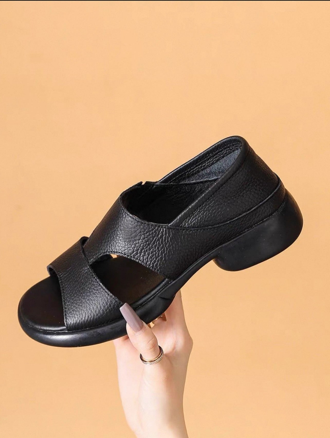 Genuine Leather Soft-soled Non-slip Versatile Shoes