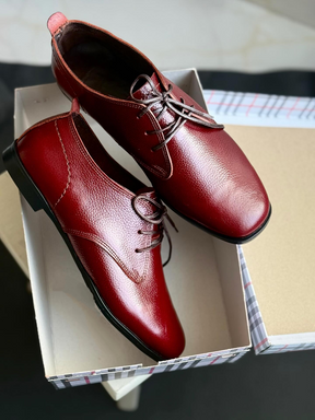 Soft-soled Casual Lace-up Leather Shoes