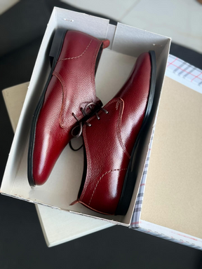 Soft-soled Casual Lace-up Leather Shoes