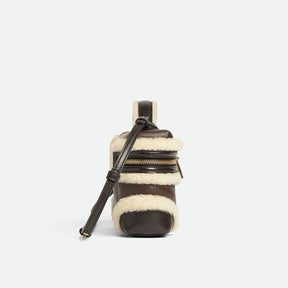 Leather Crossbody Vanity Case Bag