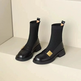 Knitted Stretch Skinny Boots