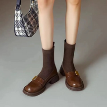 Knitted Stretch Skinny Boots