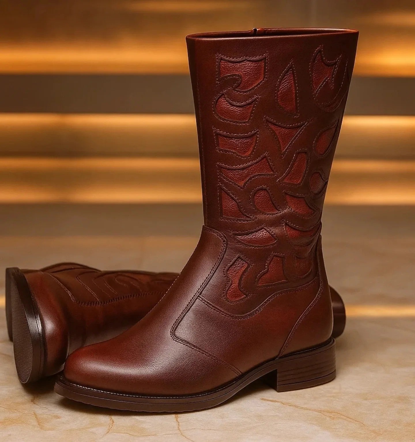 Vintage Western Cowboy Boots