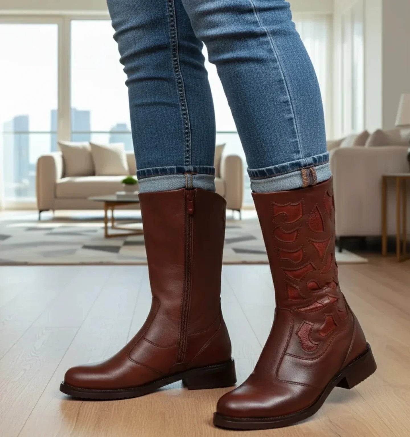 Vintage Western Cowboy Boots