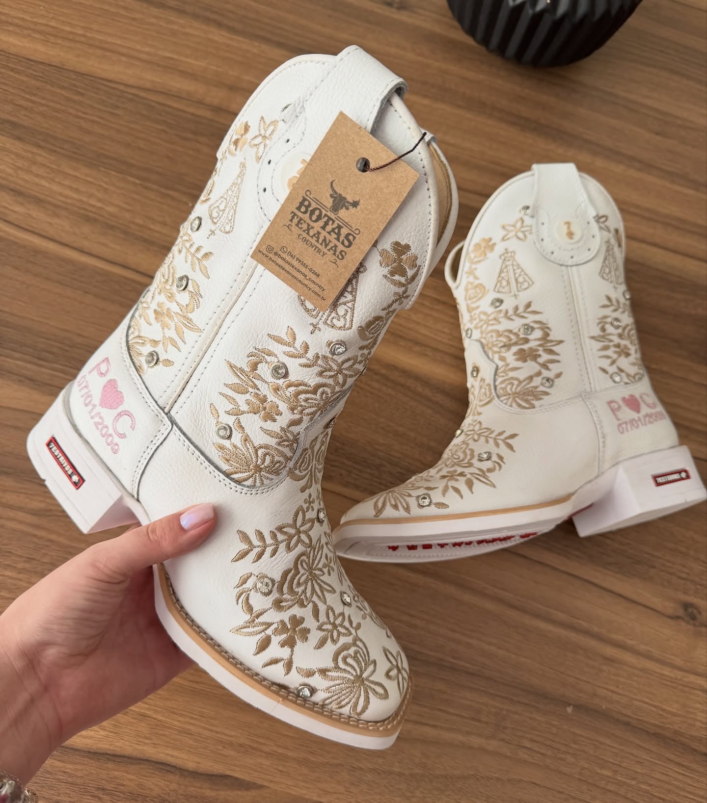 Versatile Embroidered Cowboy Boots