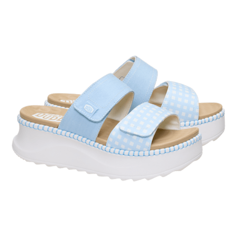 Plaid Print Slippers