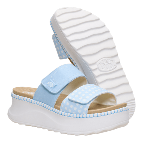 Plaid Print Slippers