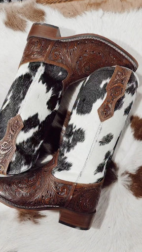 Savanna Cowhide Boots