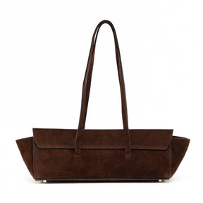 Suede & Leather Large Capacity Handbag Shoulder Bag