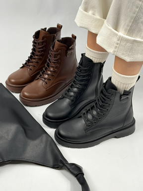 Vintage Genuine Leather Martin Boots