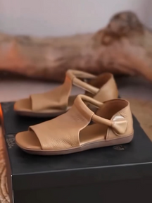 Retro Soft Leather Sandals